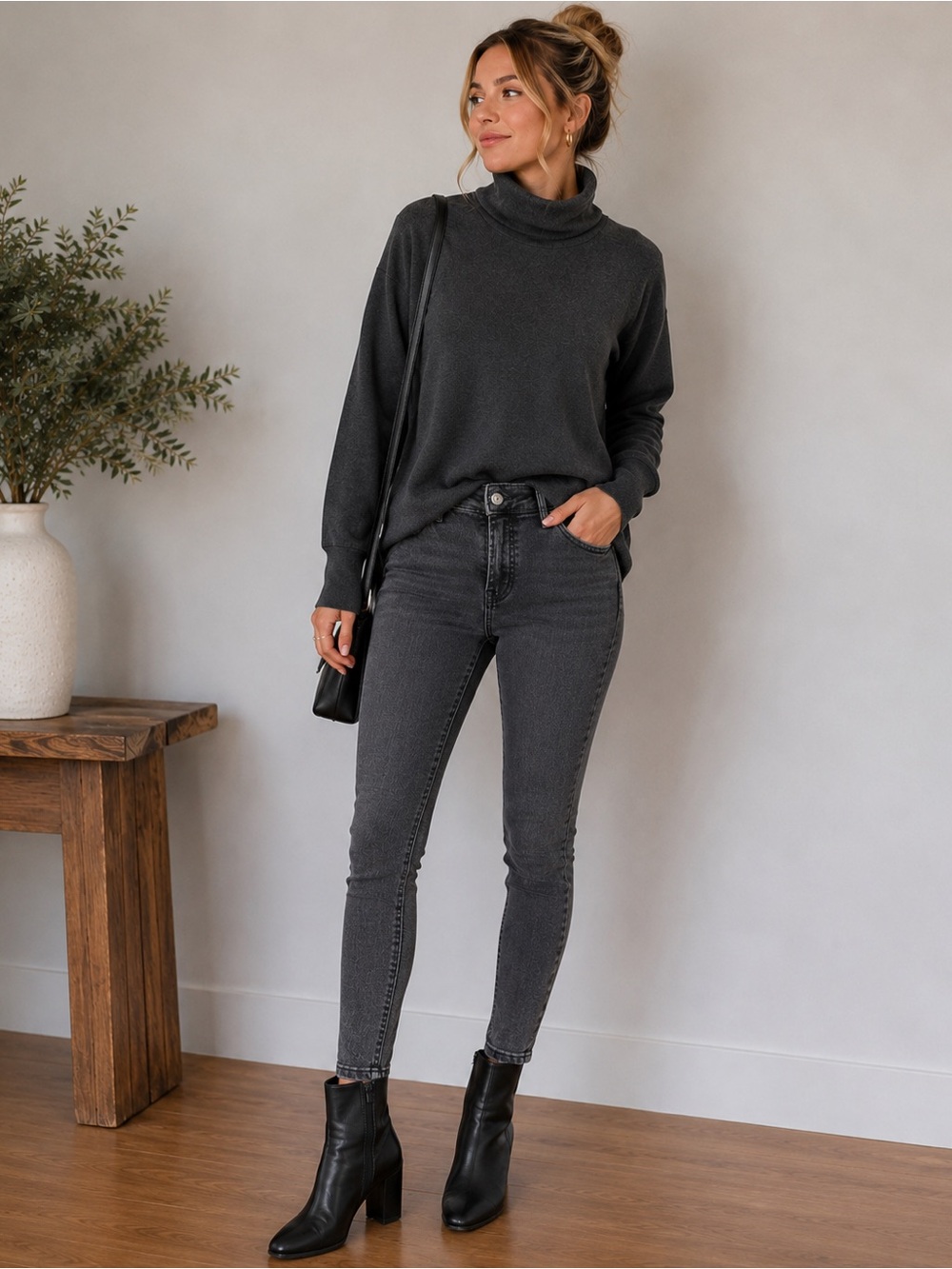 Old Navy Extra High Rise Rockstar Super Skinny Gray Jeans Size 2